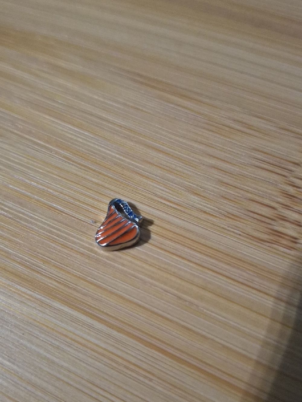Hershey's Kiss Type Enamel Charm For Floating Lockets